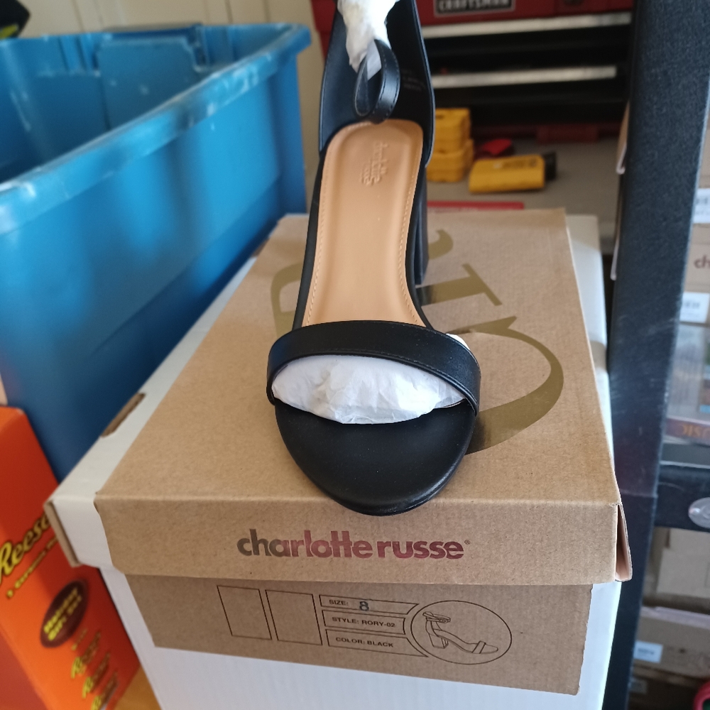 Charlotte Russ black heels - Picture 6 of 9